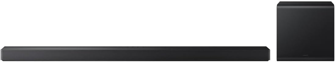 Samsung QN65LS03FAFXZA 65 Inch The Frame QLED 4K Art Mode Vision AI Smart TV with a HW-QS700F 3.1.2 Ch Dolby Atmos Soundbar and Subwoofer (2025)