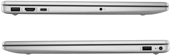 HP 2025 Laptop | 15-FD000 | 15.6' 1920 x 1080 Touch | Intel-10 Core i5-1334U | Intel Iris Xe Graphics |16GB DDR4 | 1TB SSD | Windows 11 Home | Wi-Fi 6 - Bluetooth 5.3-720p HD Camera - Silver