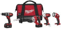 Milwaukee Electric Tools 495-2696-24 M18 Combo Com With 2 Bat