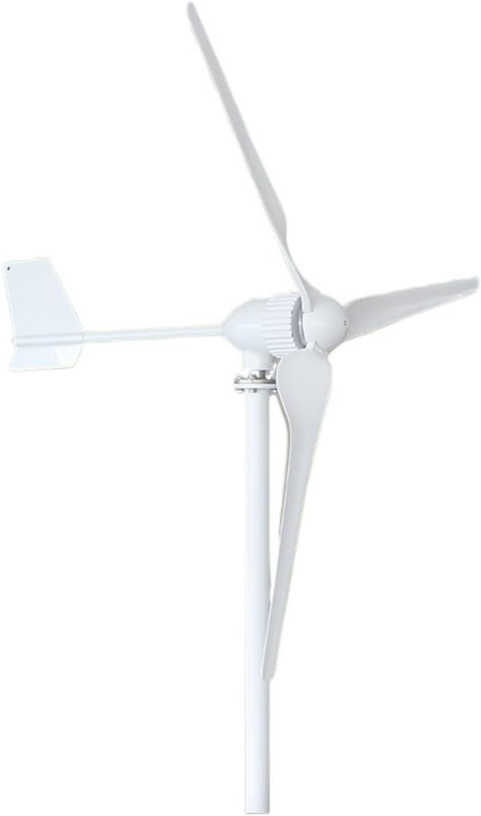 Wind Turbine, Low Speed Start Wind Turbine Generator 3000W 12V 24V 48V Free Alternative Energy Windmill 3 Blades,for Home, Farm, RVs, Boats(12V)