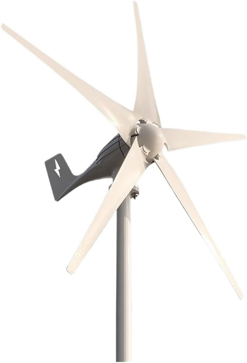 Wind Turbine, Free Energy Wind Turbine Generator 3000w 12v 24v 48v 5 Blades Windmills RV Yacht Farm for Home Use,for Home, Farm, RVs, Boats(12V)