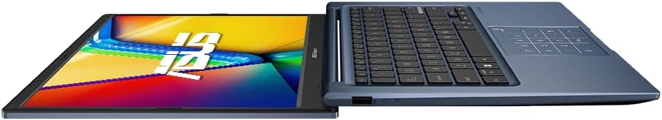 ASUS Vivobook Personal Laptop (2025):14' FHD 1920 x 1080 60Hz • 13th Generation Intel Core i3-1315U • 8 GB RAM • 512 GB SSD • Win10 Pro • Wi-Fi 5 • 720p HD Camera • Intel UHD Graphics