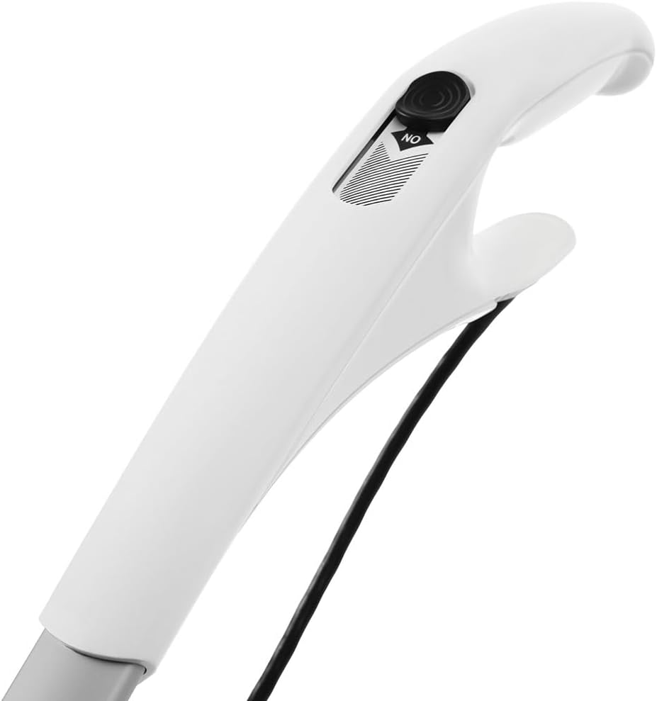 Sebo 9855AM Dart Upright Vacuum Cleaner with 7-Year Motor Warranty, Comes with Powerful ET-1 Powerhead for Pets and Carpeting, Made in Germany (Arctic White)