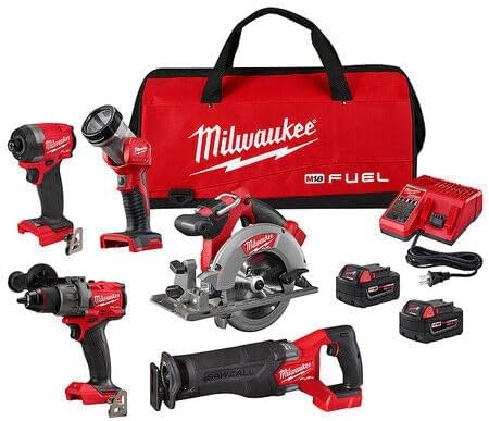 EMBER & VALOR 3697-25 Fits for Milwaukee Tool 3697-25 M18 Fuel 5-Tool Combo Kit