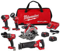 EMBER & VALOR 3697-25 Fits for Milwaukee Tool 3697-25 M18 Fuel 5-Tool Combo Kit