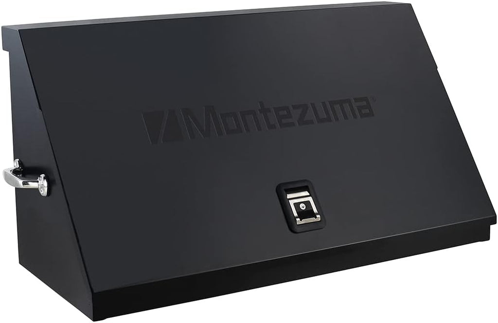 Montezuma DX411B 41' x 18' Heavy Duty Steel Triangle Toolbox (steel, black)