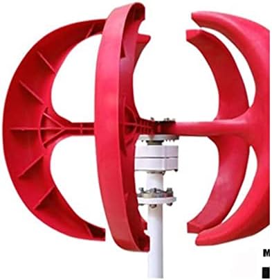 High Power 3000W Vertical Axis Wind Turbine Generator for Home, 12V/24V/48V with MPPT, Low Noise, Efficient Windmill for Farm & Garden, High Energy Utilization
