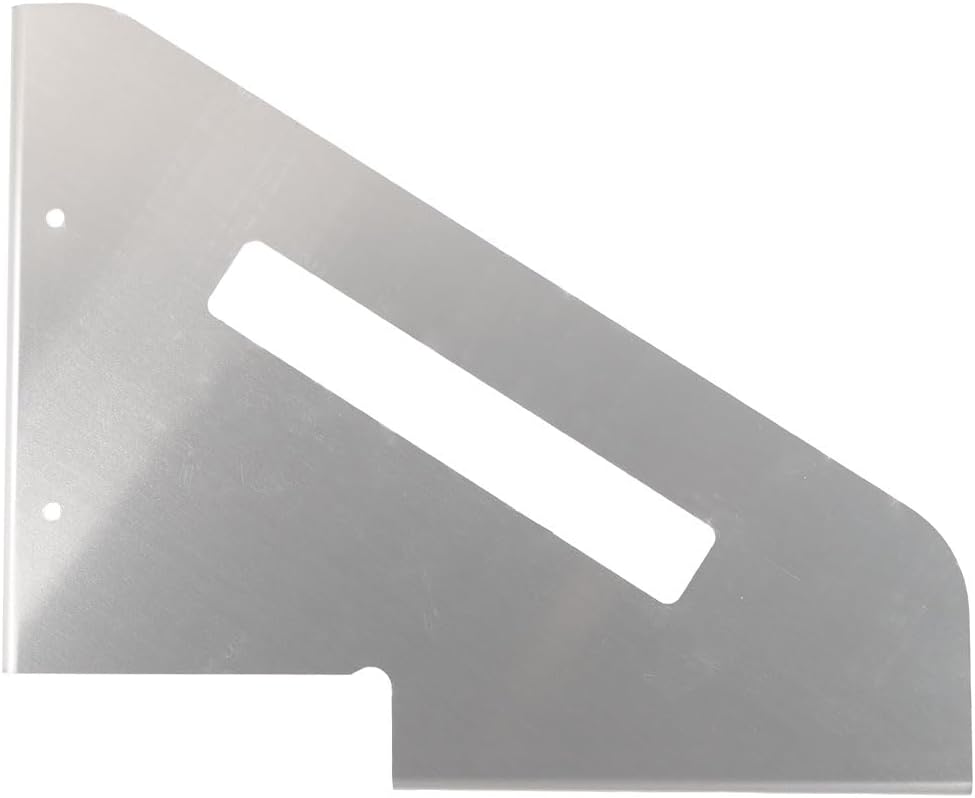 Mytee Products Aluminum Mounting Brackets for Flatbed and Stepdeck Trailer Toolbox - 18' x 24' Weld-on, Weather Resistant Underbody Truck Tool Box Mounting Kit - 1 Pair
