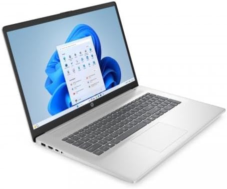 HP 17.3' FHD IPS Notebook AMD Ryzen 5 7430U 8GB RAM 256GB SSD Natural Silver - AMD Ryzen 5 7430U Hexa-Core - 17.3' FHD (1920x1080) IPS Anti-Glare Display - 8GB DDR4 Memory (Upgradeable) - 256GB SSD -