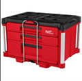 Milwaukee Packout 3 Drawer Multi-Deep Tool Organizer Box - 48-22-8447