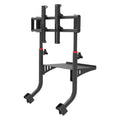 Extreme Sim Racing Tv Stand Add-on Upgrade for Wheel Stand SXT V2 - Fits only SXT V2 - Suitable for TV sizes up to 50'