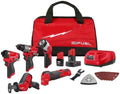 For Milwaukee.. M12 FUEL 5-Tool Combo Kit