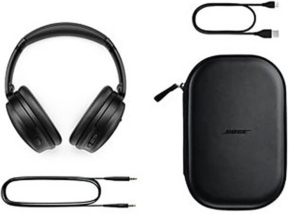 Bose QuietComfort 45 Bluetooth Wireless Noise Cancelling Headphones - Triple Black