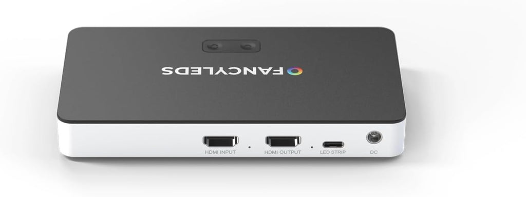 Fancy Sync Box Ambient TV Backlighting Syncing Box Device HDMI 2.0 All TV Sizes Fancyleds (44' to 55')