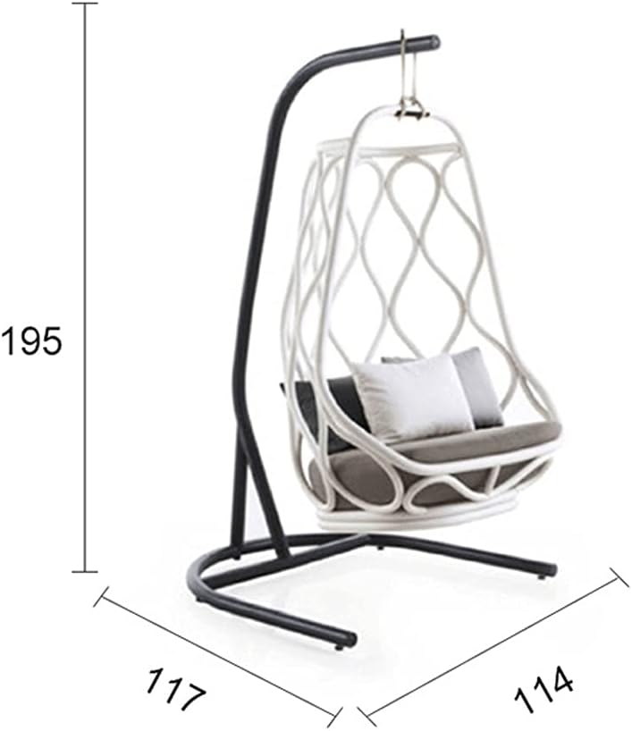 Swing Chair Swing Chair Iron Swing Indoor Bird's Nest Hanging Basket Rocking Chair Balcony Lazy Cradle Chair
