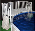 Vinyl Works of Canada Above Ground Swimming Pool Resin Deck Kit - Taupe 5 x 13.5 Feet