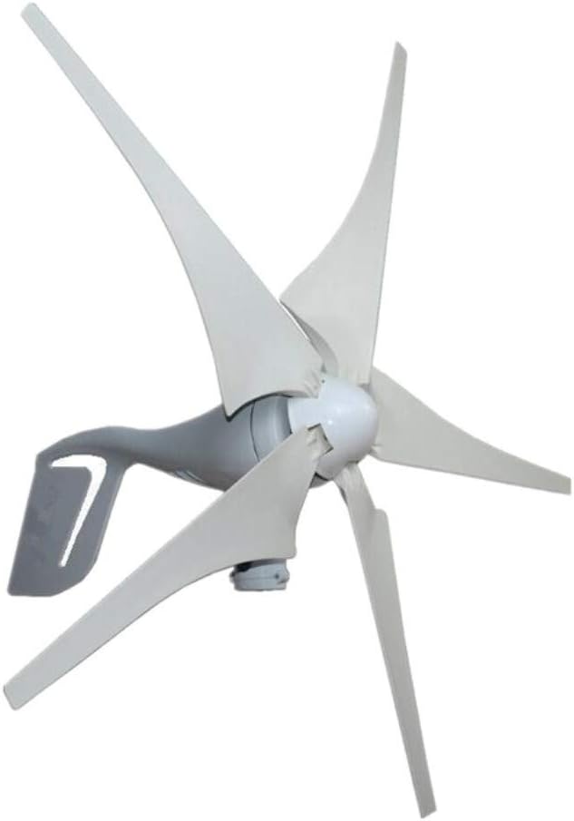 1.4Kw Wind Solar Power: 10pcs 100W Mono Solar Panels & 400W Wind Turbine Generator & 3000W Off Grid Inverter & Cable Connector& Accessories Home Boat RV