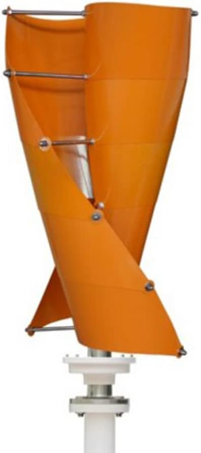 Wind Turbine Generator, 3000W Wind Tubine Generator Vertical Turbine Alternative Free Energy Windmill 24V 48V MPPT Controller Wind System for Boats, Gazebos, Chalets, or Mobile Homes(With MPPT control