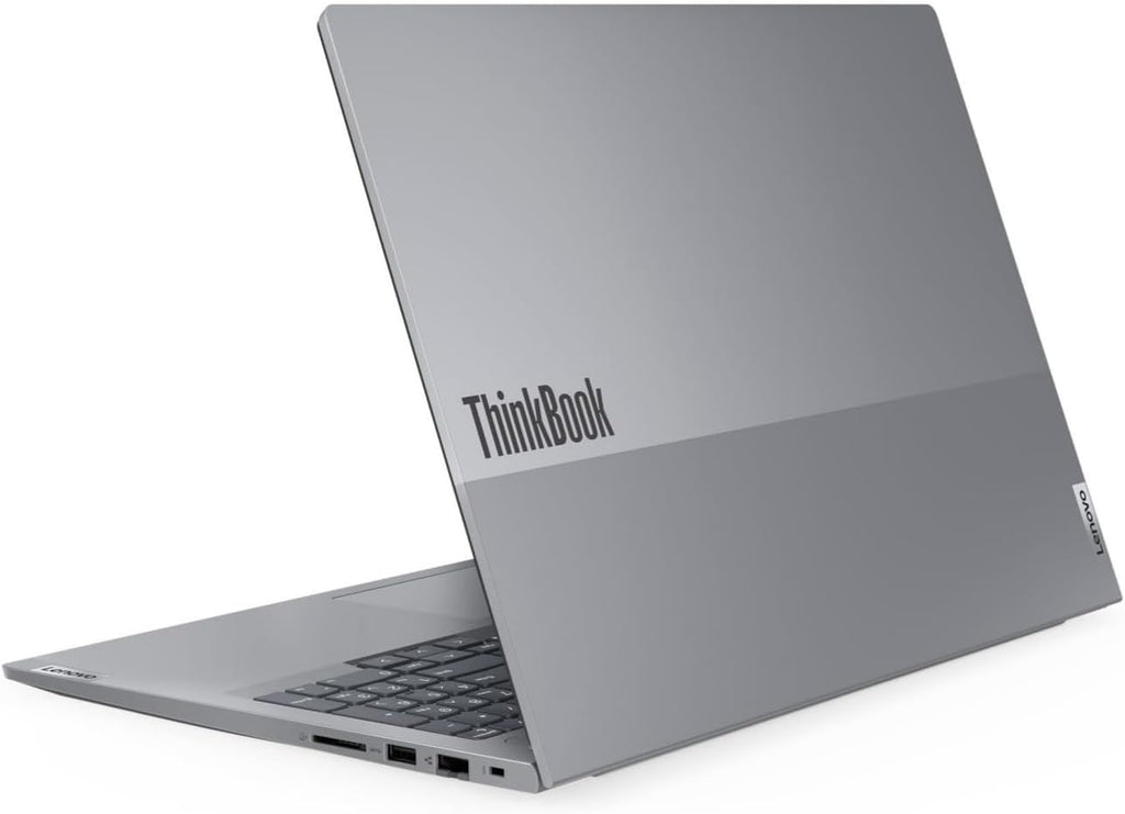 Lenovo ThinkBook 16 G7 Business Laptop 2025,16' WUXGA Display, AMD Ryzen 5 7533HS (6-Core), 16GB DDR5 RAM, 1TB PCIe SSD, Wi-Fi 6, Bluetooth, RJ-45, Webcam, Fingerprint Reader, Copilot Win 11 Pro