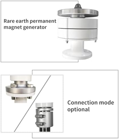 High Efficiency 3000W-6000W Vertical Axis Wind Turbine Generator | AC 12V/24V/48V Output | MPPT Controller for Home, Boats & Street Lighting Solutions