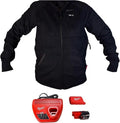 Milwaukee Hoodie KIT M12 12V Lithium-Ion Heated Front and Back Heat Zones Battery and Charger Included (3X-Large, Black)
