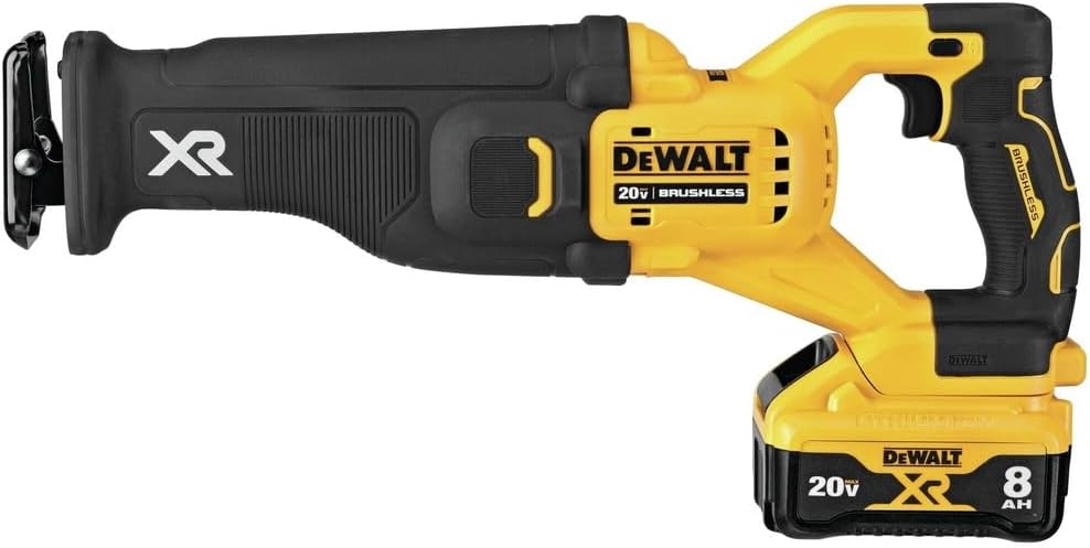 DEWALT 20V MAX* XR Reciprocating Saw Kit, Power Detect Tool Technology (DCS368W1)