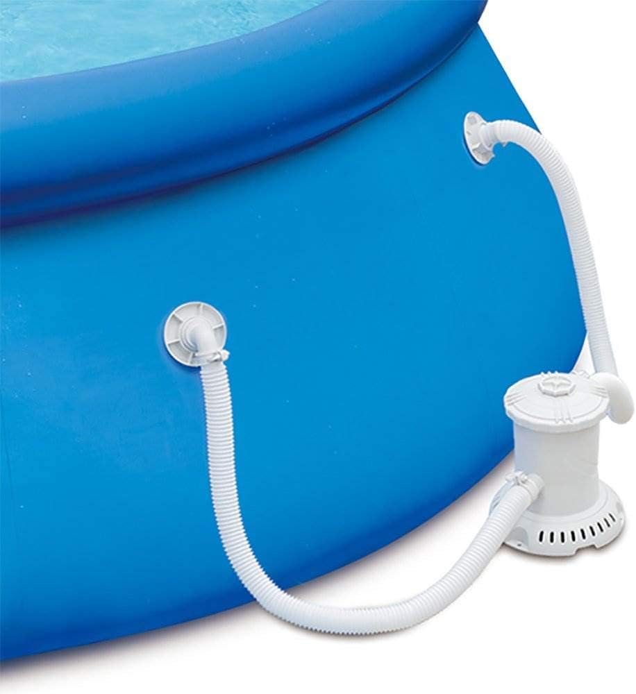 Summer Waves 12' Ft. Quick Set Inflatable Above Ground Pool with Filter Pump