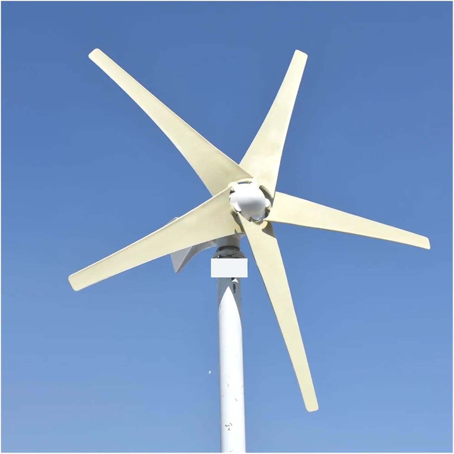 Wind Turbine Generator 3000W 5000W 7000W 12V 24V 48V 3 Blades Horizontal Wind Turbine Power Generator Windmill With MPPT Hybrid Charger Controller Low Starting Speed for Home(Wind turbine only,12V_700