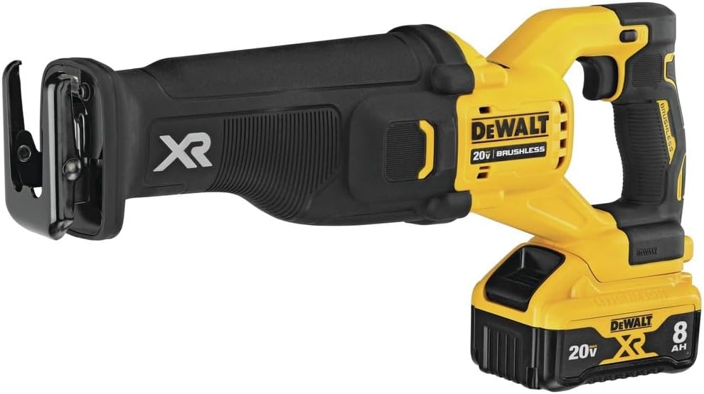 DEWALT 20V MAX* XR Reciprocating Saw Kit, Power Detect Tool Technology (DCS368W1)