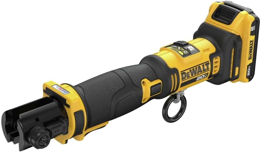 DEWALT 20V MAX Compact Press Tool with 2 Batteries and Charger Included (DCE210D2)