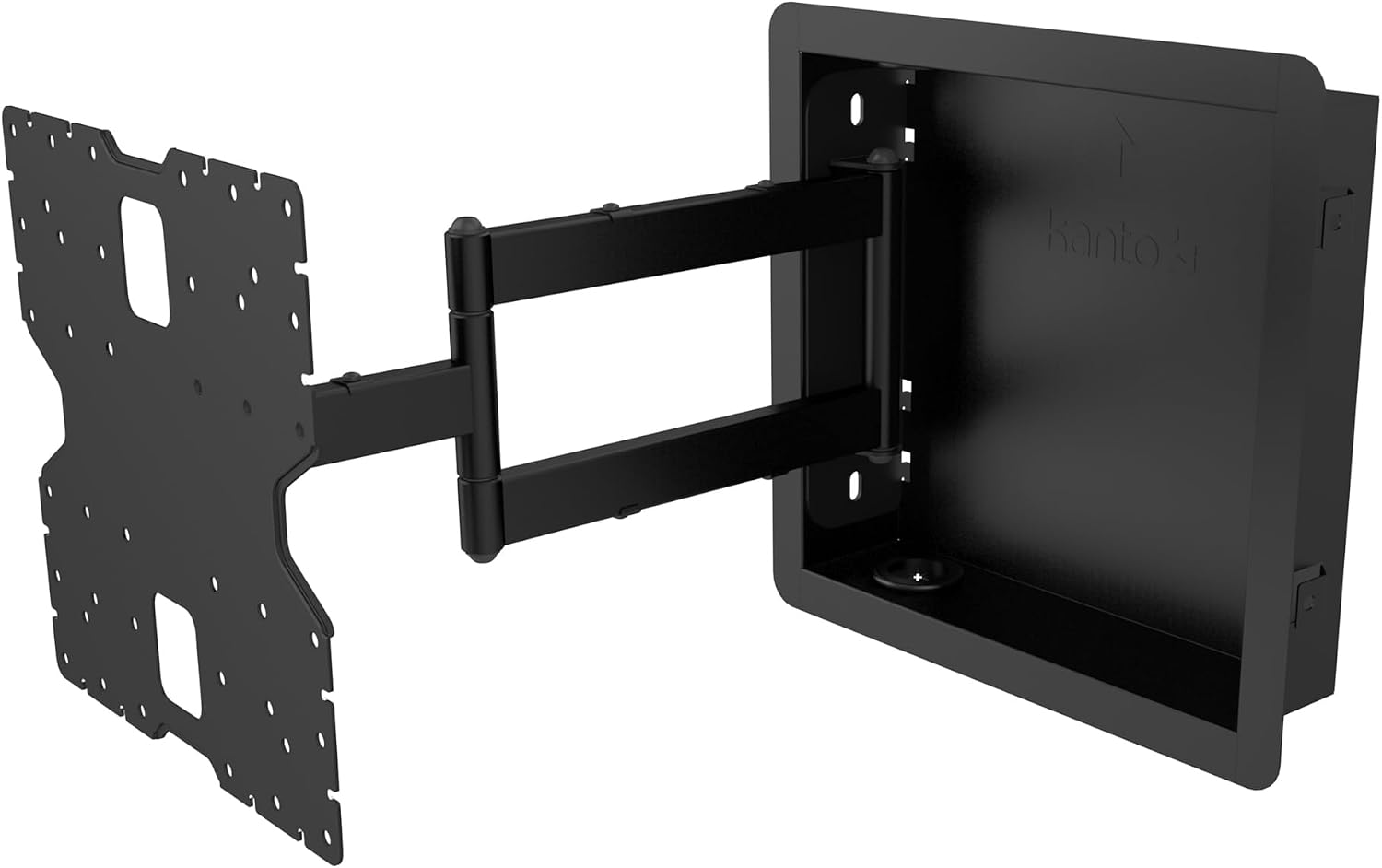 Samsung QN50Q8FAAFXZA 50 Inch Class QLED Q8F 4K Vision AI Smart TV with a Kanto R400 Recessed in-Wall Full Motion Articulating TV Mount (2025)