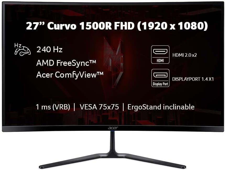 acer Nitro V 15 Gaming Laptop, Intel i9-13900H Up to 5.4GHz, GeForce RTX 4060, 15.6' FHD 144 Hz IPS Display, 64 GB DDR5, 2 TB SSD, Wi-Fi 6, Backlit Keyboard, Windows 11 Pro, W/Accessories