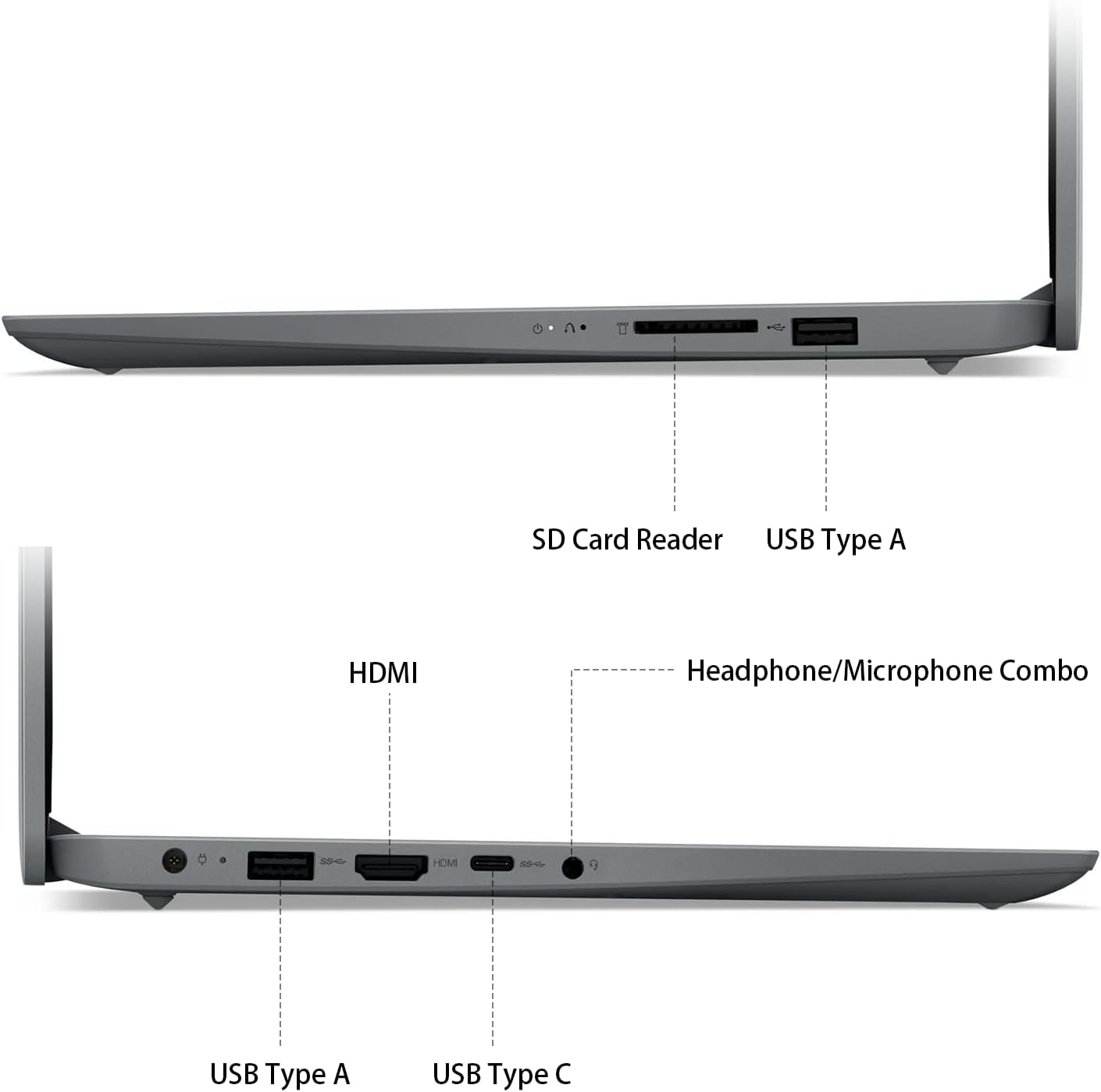 Lenovo IdeaPad 1 1i 14' Laptop with 1-Year Microsoft 365, Intel Processor, 8GB RAM, 128GB eMMC + 512GB SSD, SD Card Reader, Privacy Camera, Long Battery Life, with Accessories, Win 11 Pro