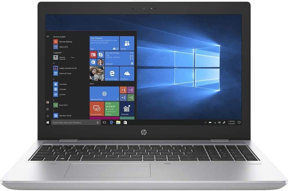 HP ProBook 650 G4 Business Laptop, 15.6' HD (1366x768), Intel Core i5-8350U 1.7GHz, 16GB DDR4 RAM, 512GB SSD, Fingerprint, FHD, Type-C, HDMI, VGA, Windows 11 (Renewed)