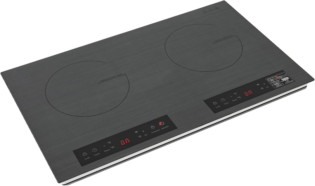 Induction Cooktop,Portable Induction Cooktop Countertop Burner,Professional Countertop Induction Cooktop with Timer, 0-3H,Overheating Protection (4000W)