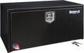 Buyers Products 1702305 Black Steel Underbody Truck Tool Box – 18 x 18 x 36 Inch - Truck Bed & Underbelly RV Storage Box, Locking T-Latch, Weather-Resistant, Heavy-Duty Flatbed Job Box, Made in USA