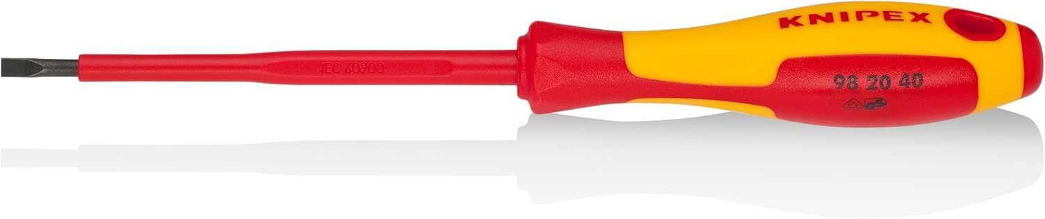 KNIPEX 989830US 10 -Piece 1000V Insulated Pliers, Cutters, and Screwdriver Industrial Tool Set (9K989830US)