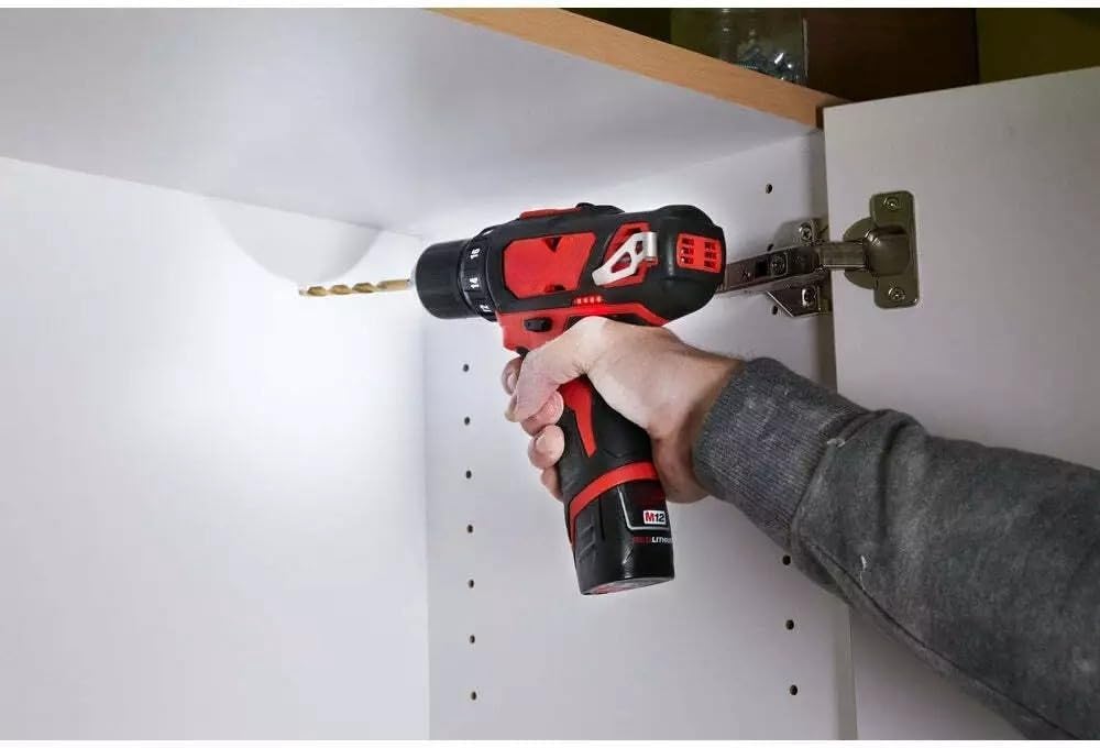 2494-22 for Milwaukee M12 12V Cordless Power Lithium-Ion 2-Tool Combo Kit 3/8' Drill/Driver ¼' Hex Impact Driver
