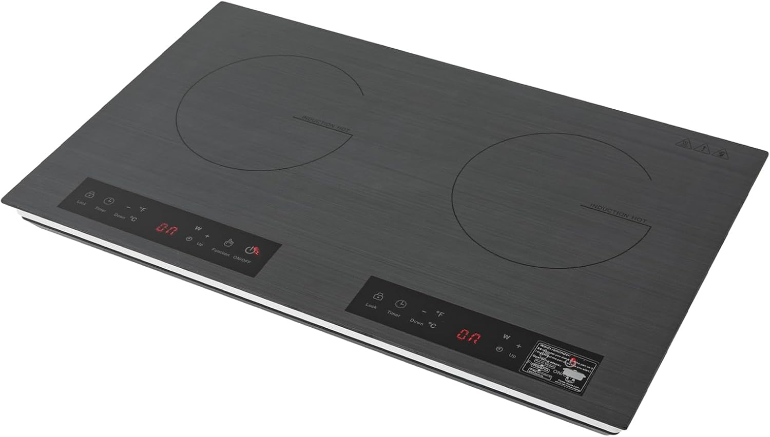 Induction Cooktop,Portable Induction Cooktop Countertop Burner,Professional Countertop Induction Cooktop with Timer, 0-3H,Overheating Protection (4000W)