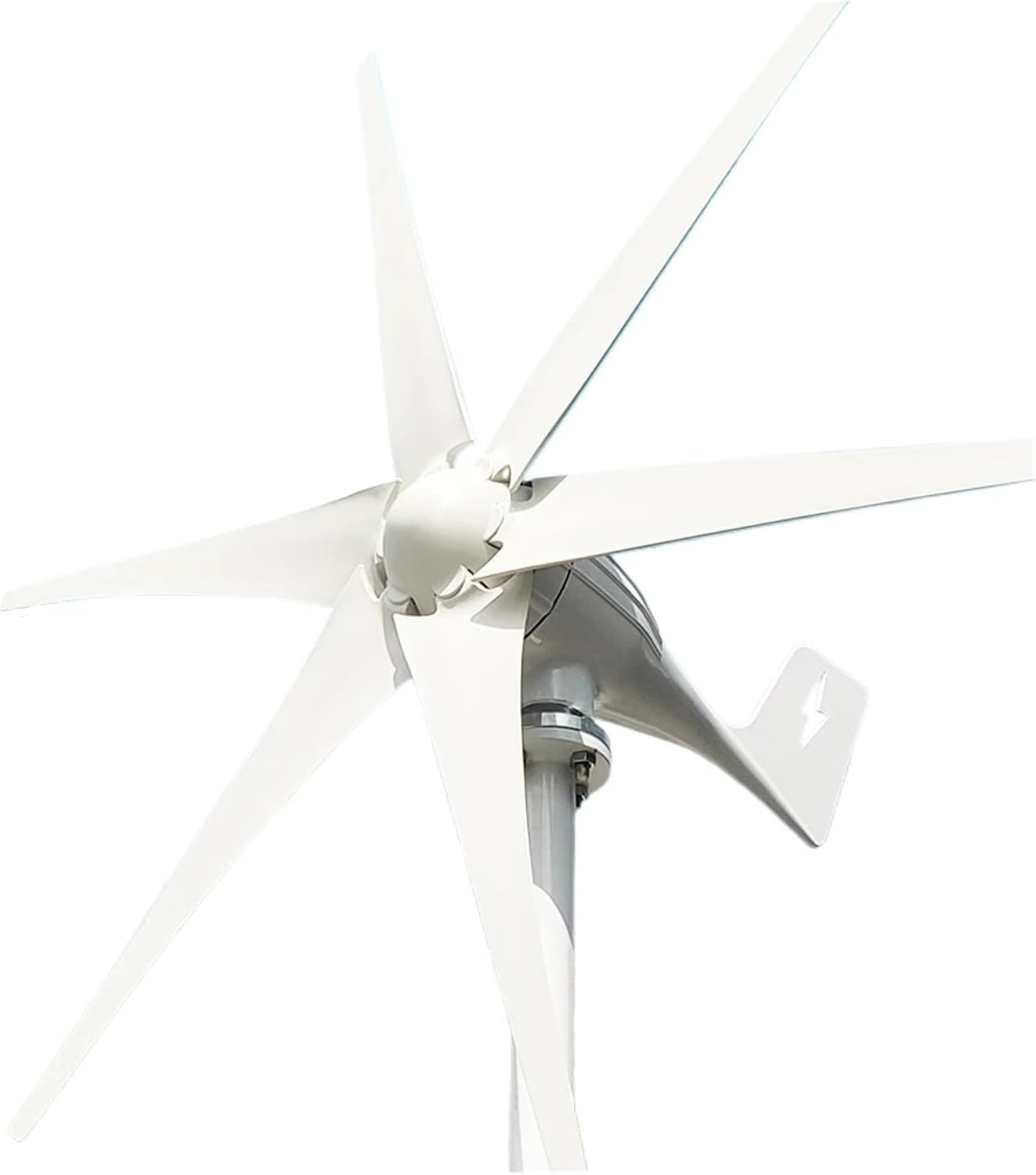 Windmill Generator, 3000w Free Wind Turbine Generators 12v 24v 48v 6 Blades Windmills RV Yacht Farm For Home Use (Color : 2kw 8 Blades, Size : 12V), 1005006242214721