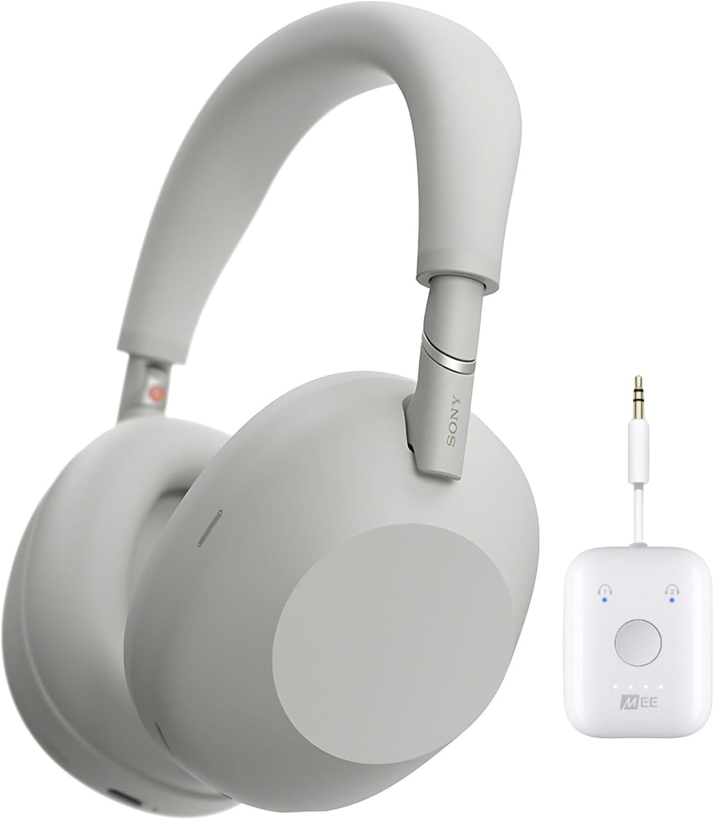 Sony - WH-1000XM6 Wireless Noise-CANCELING Headphones Bundle - Silver