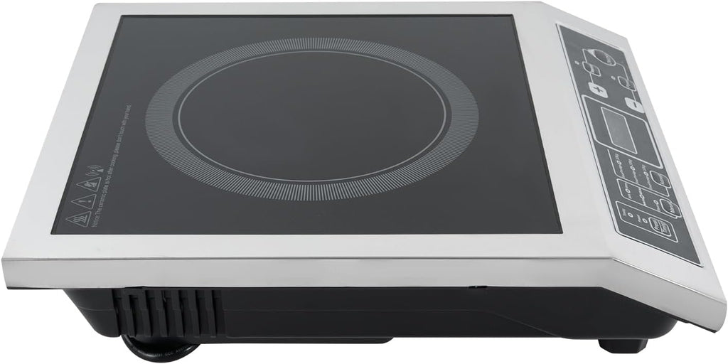 Portable Induction Cooktop, 3500W Professional Countertop Induction Cooktop with 8 Levels Adjustable Temperature & Sensor for Dorm Rooms & Home Kitchens and Backyard Cooking