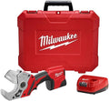 Milwaukee M12 PVC Shear Kit, Compact, Red, PVC, CPVC, ABS, BlazeMaster, PEX Tubing, Non-Metallic Conduit, Rubber Hose, Ambidextrous, 4.3 pounds