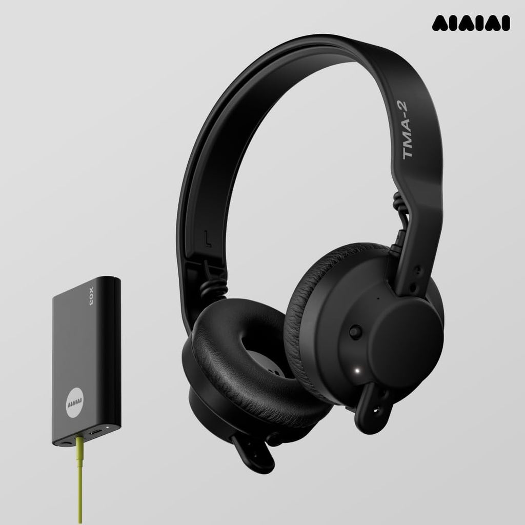 Aiaiai TMA-2 DJ Wireless - Professional Wireless DJ Headphones with Ultra-Low Latency Audio, 20+ Hours of Playback, Durable Lightweight Design, High Isolation Ear Pads and Added Bluetooth.