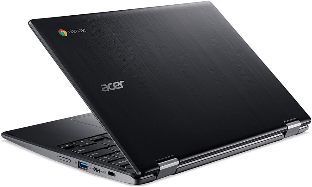 Acer Chromebook Spin 511 (32GB, 4GB RAM) 11.6' HD IPS Multi-Touch LCD Panel, Intel Celeron N4020, Chrome OS W/US Warranty (Shale Black)