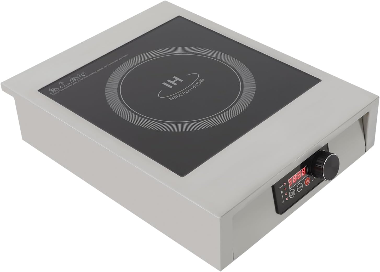 Commercial Induction Cooktop, 110V Induction Cooktop, Portable Induction Cooktop With LED Display,For Home Kitchens, Backyard Cooking, Motorhomes