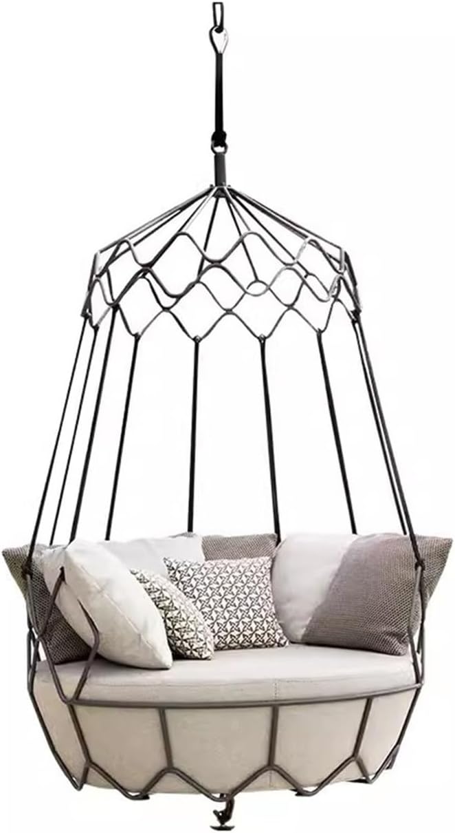 Wicker Chairs Outdoor Swing Courtyard Hanging Basket Balcony Rocking Chair Minimalist Sofa Hammock Patio Chair