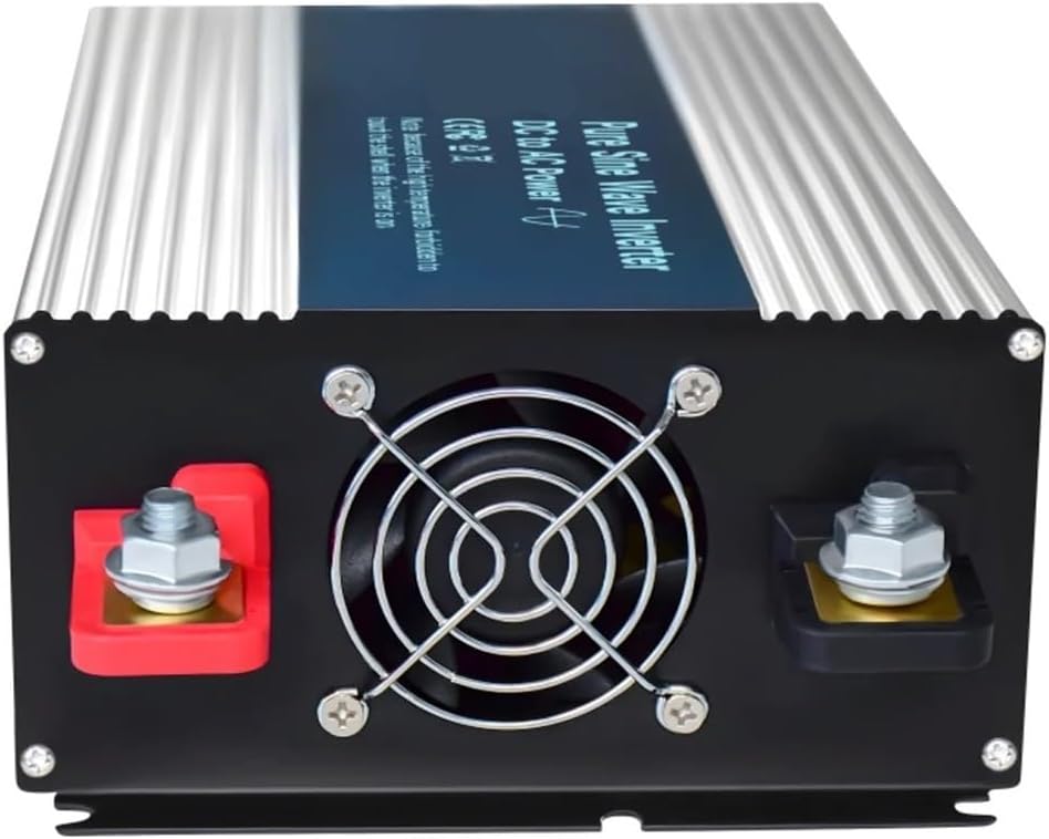 1800W Pure Sine Wave Inverter 12V 220V Battery Bank Power Supply Generator Solar Panel 12/36/48V DC to 120/230/240V AC Converter(48V,110V)