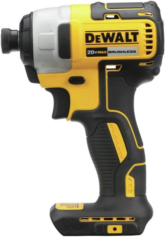 DEWALT 20V MAX Cordless Impact Driver Kit, Brushless, 1/4' Hex Chuck, 2 Batteries and Charger (DCF787C2)