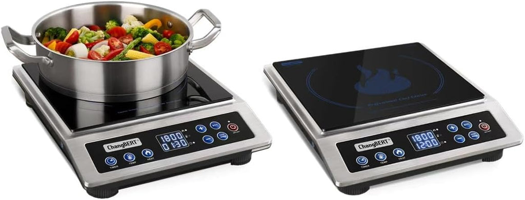 ChangBERT Portable Induction Cooktop & nduction Cooktop NSF Certified Professional Chef Edition Stove